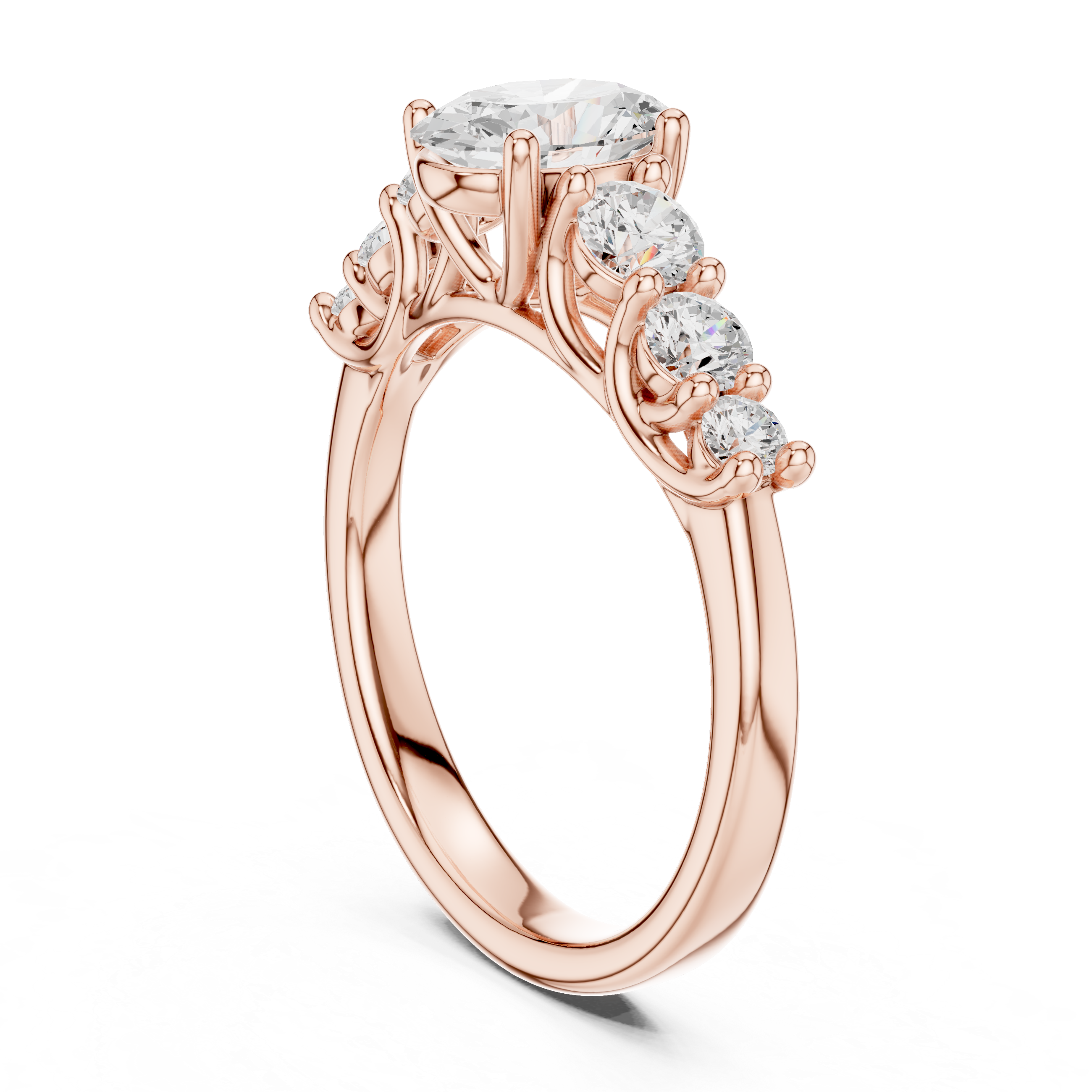Cascade Cocktail Ring