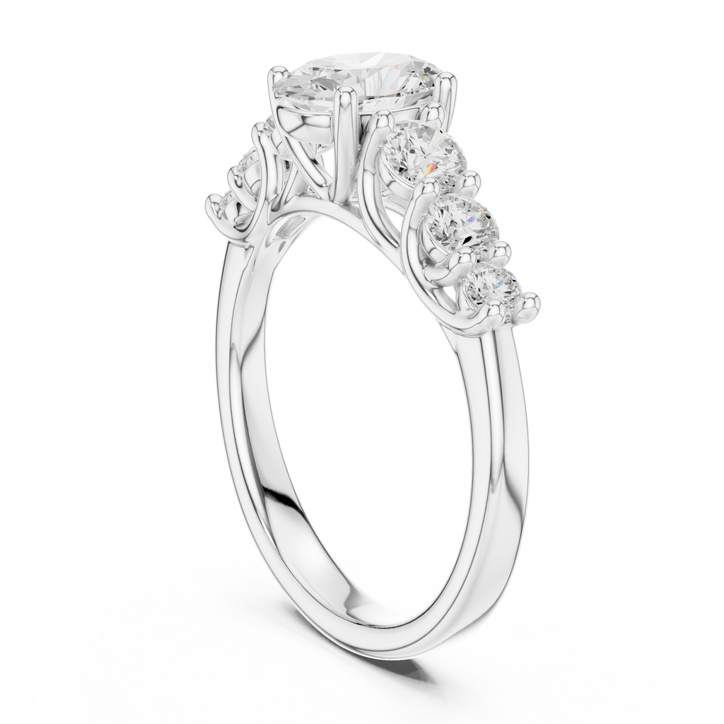 Cascade Cocktail Ring