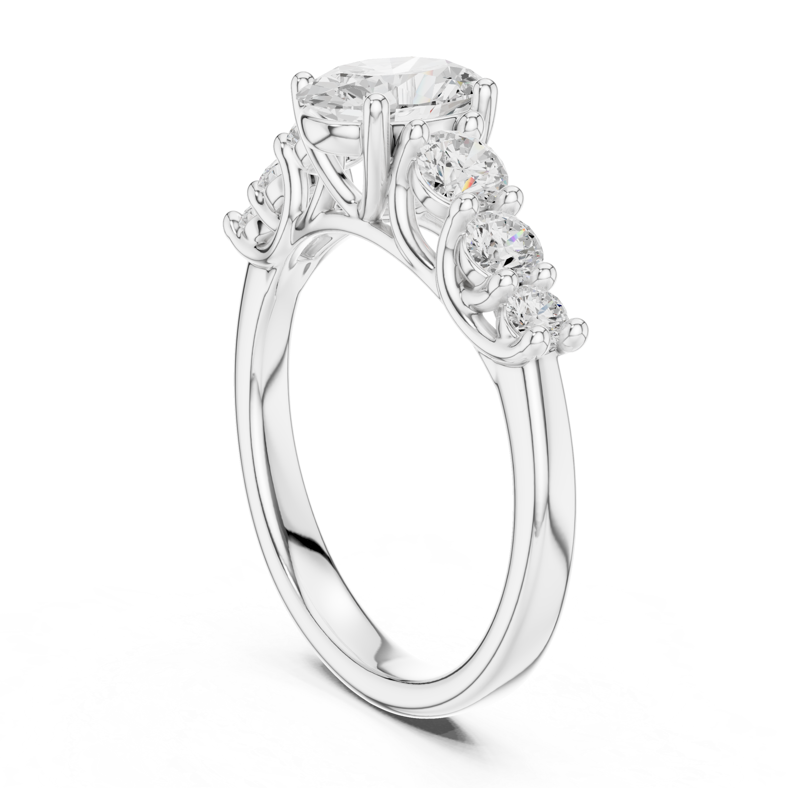 Cascade Cocktail Ring