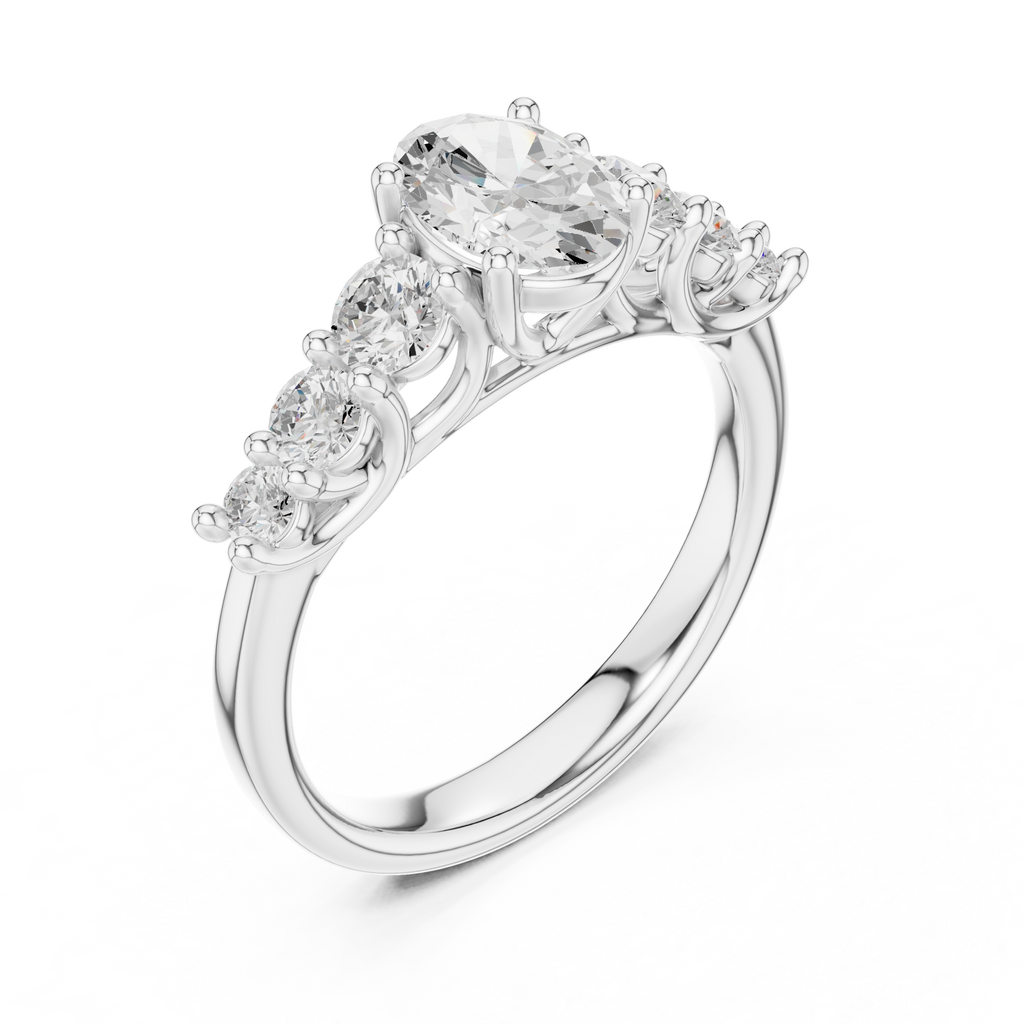 Cascade Cocktail Ring