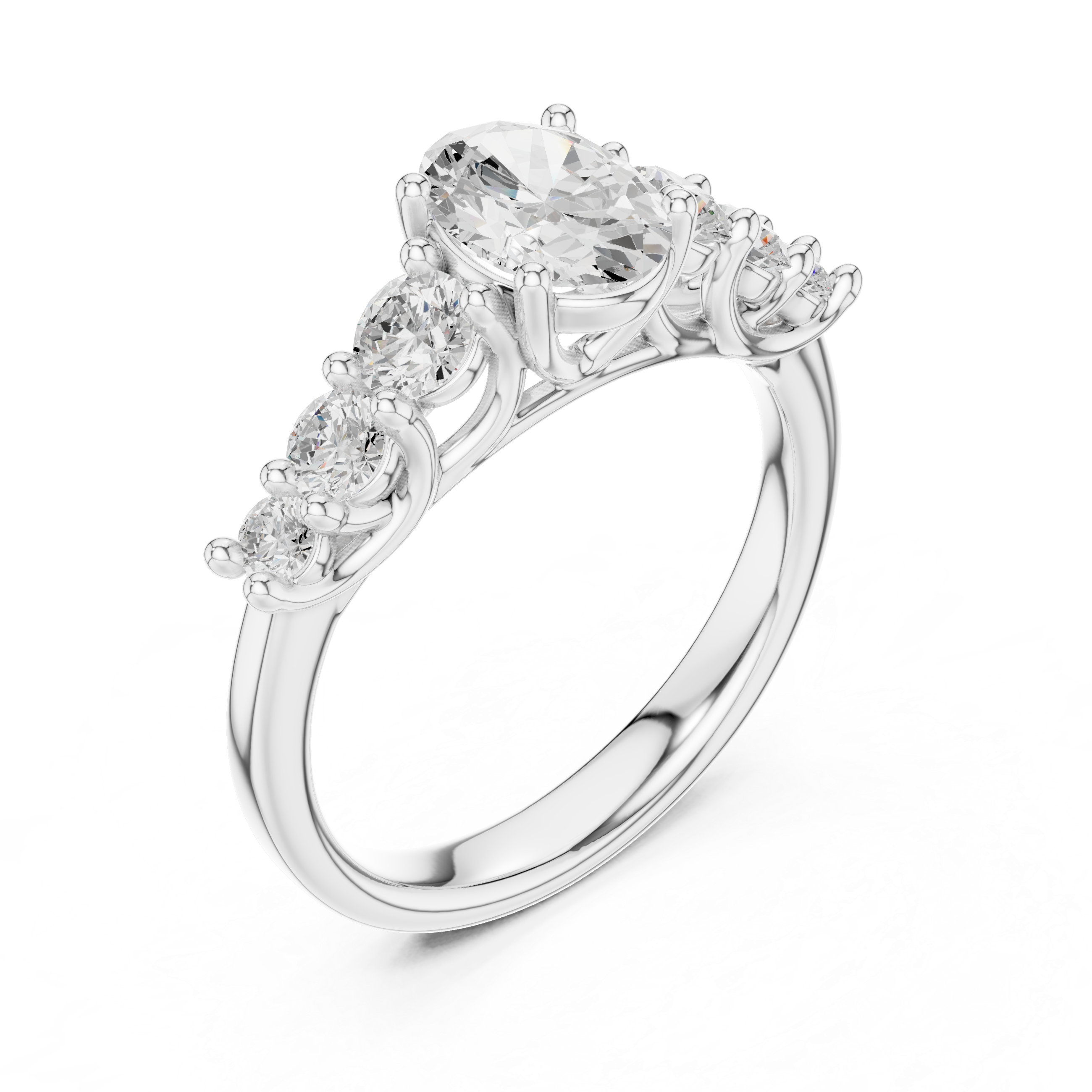 Cascade Cocktail Ring
