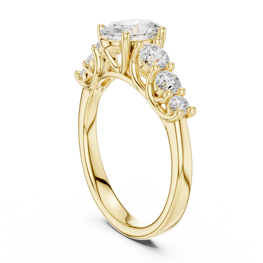 Cascade Cocktail Ring