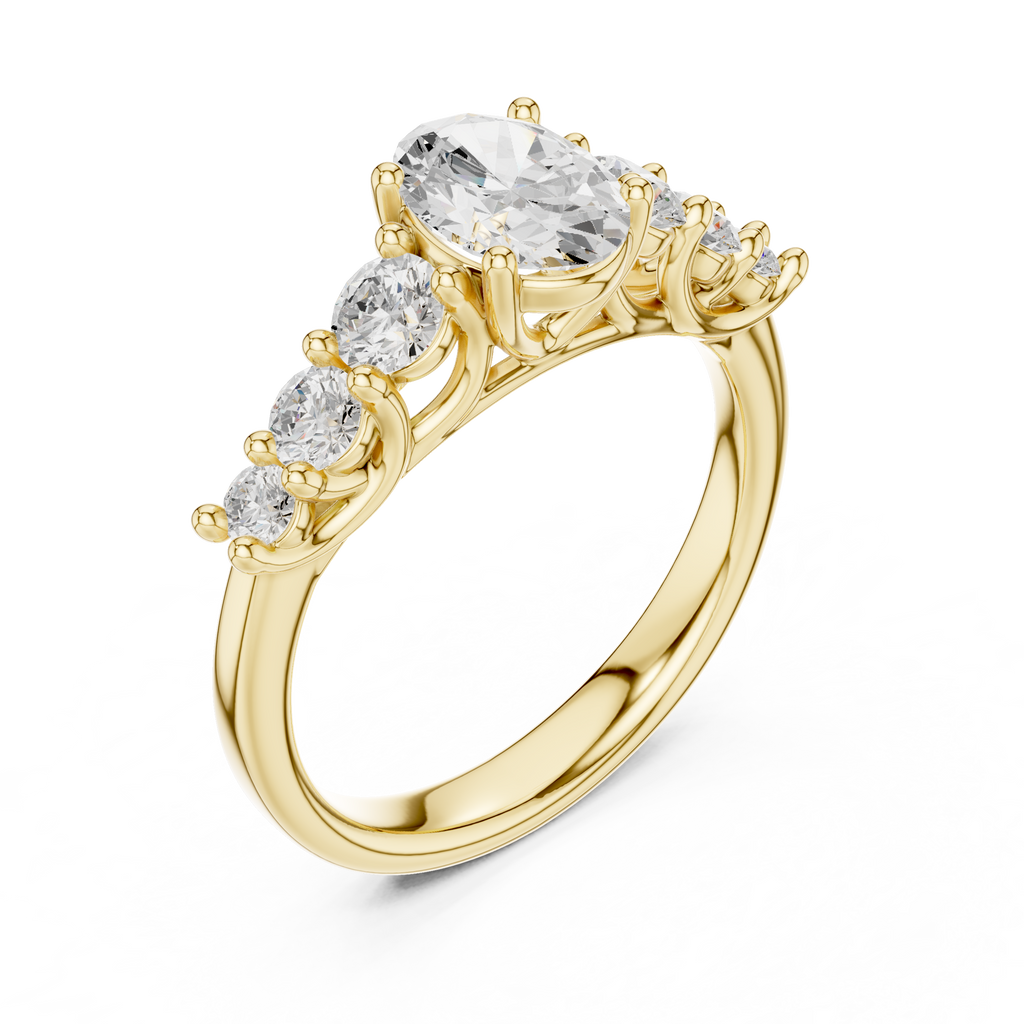 Cascade Cocktail Ring