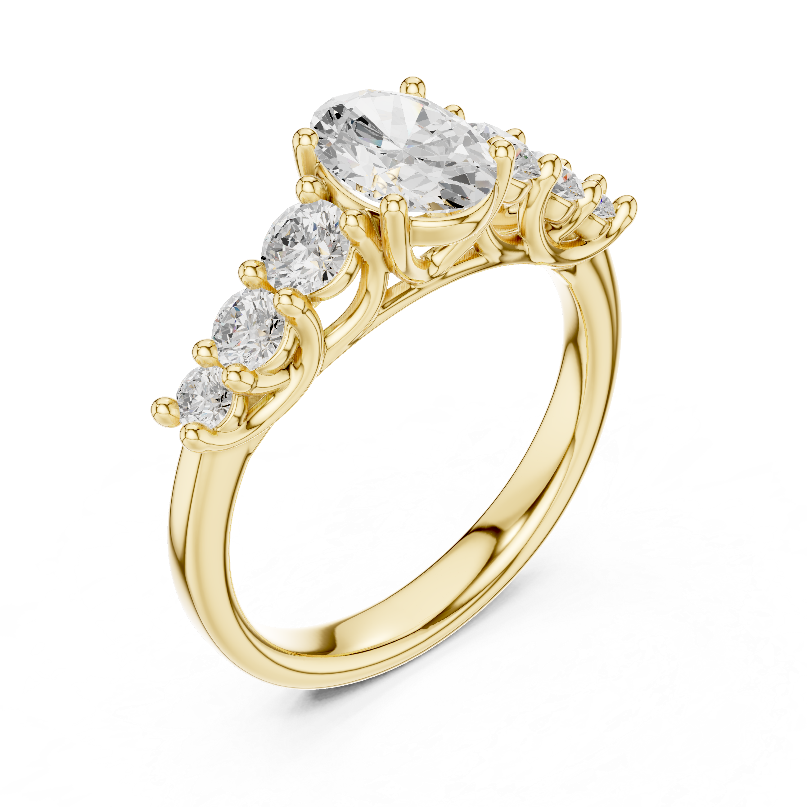 Cascade Cocktail Ring