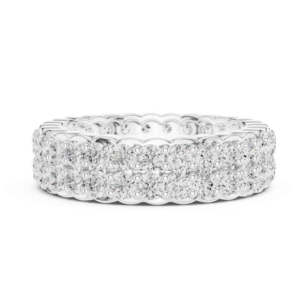 Crescent Eternity Band