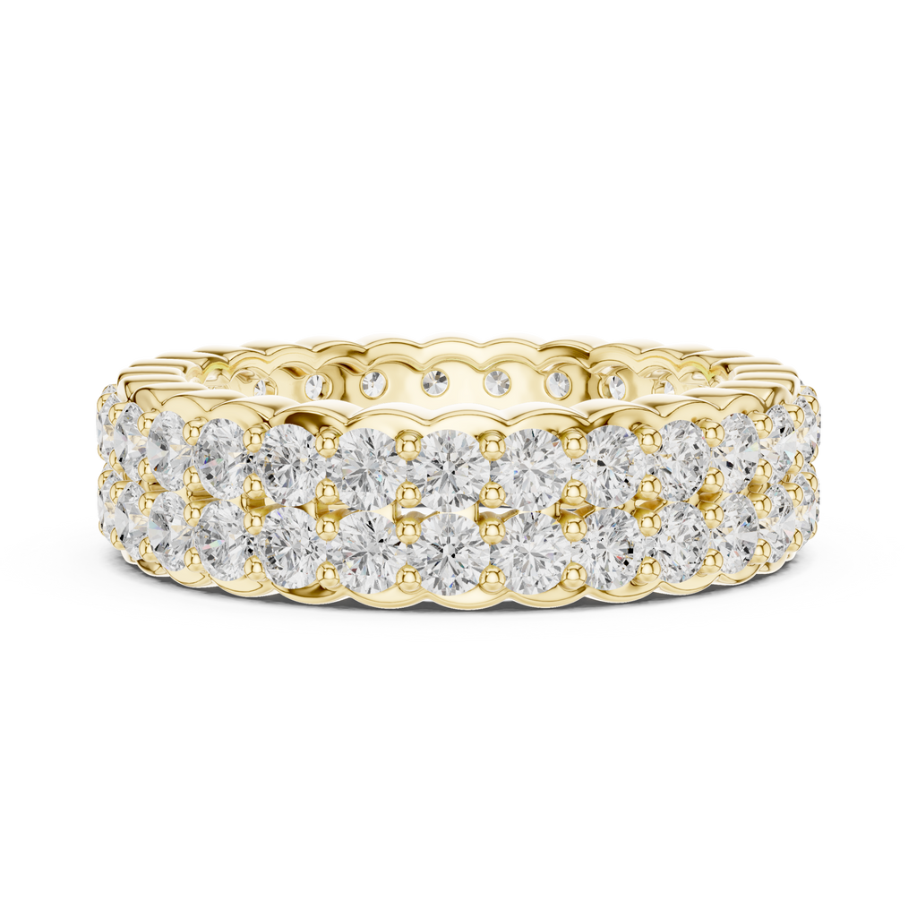 Crescent Eternity Band