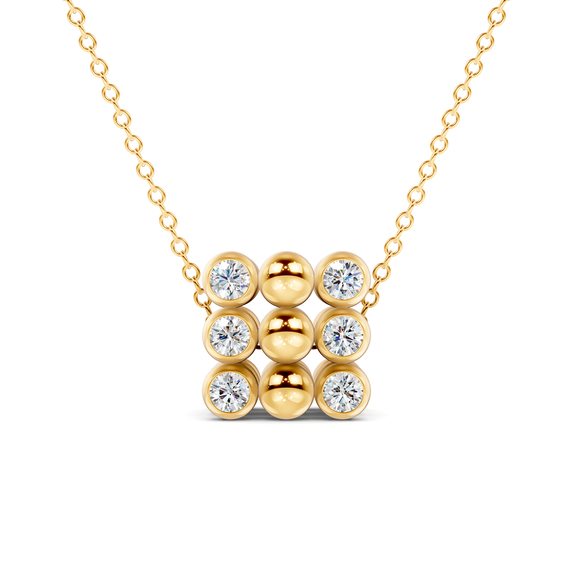 Radiant Diamond Pendant | WSE53