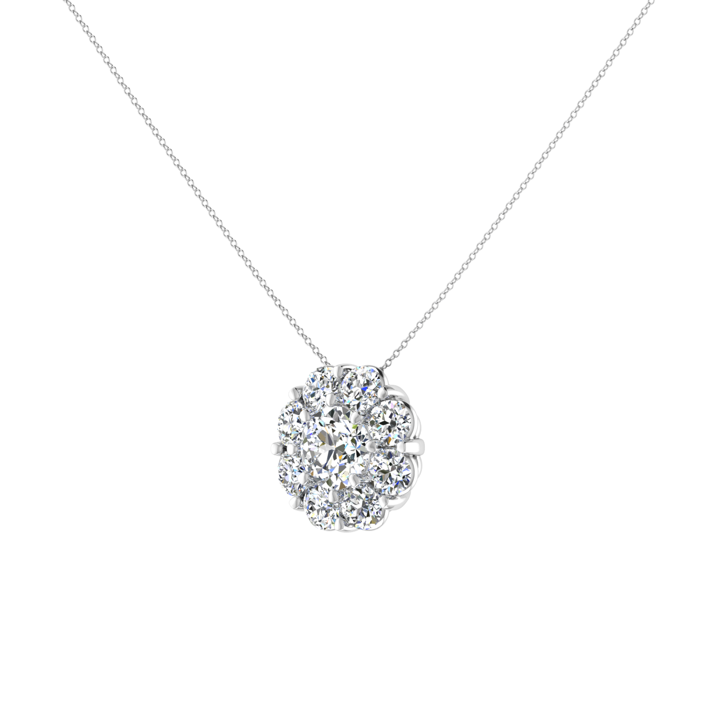 Regal Diamond Pendant