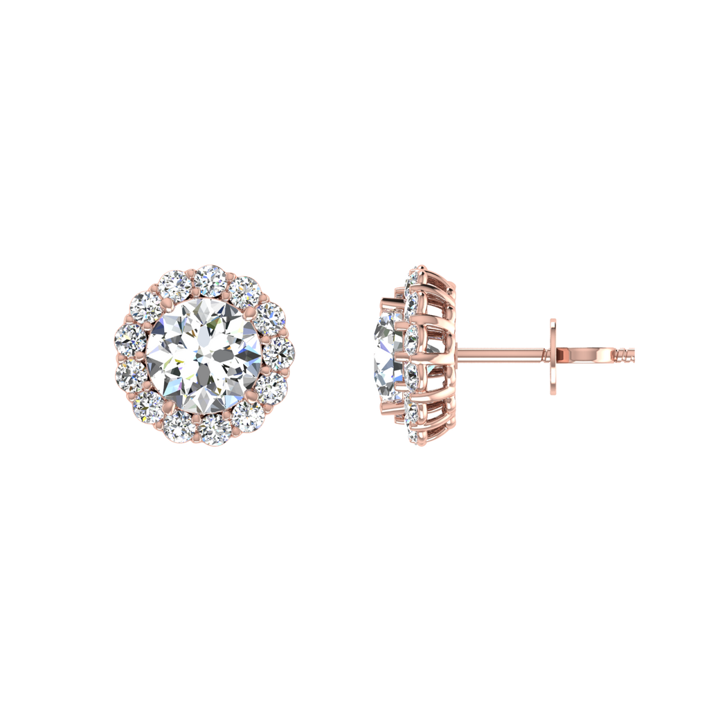 Timeless Solitaire Studs