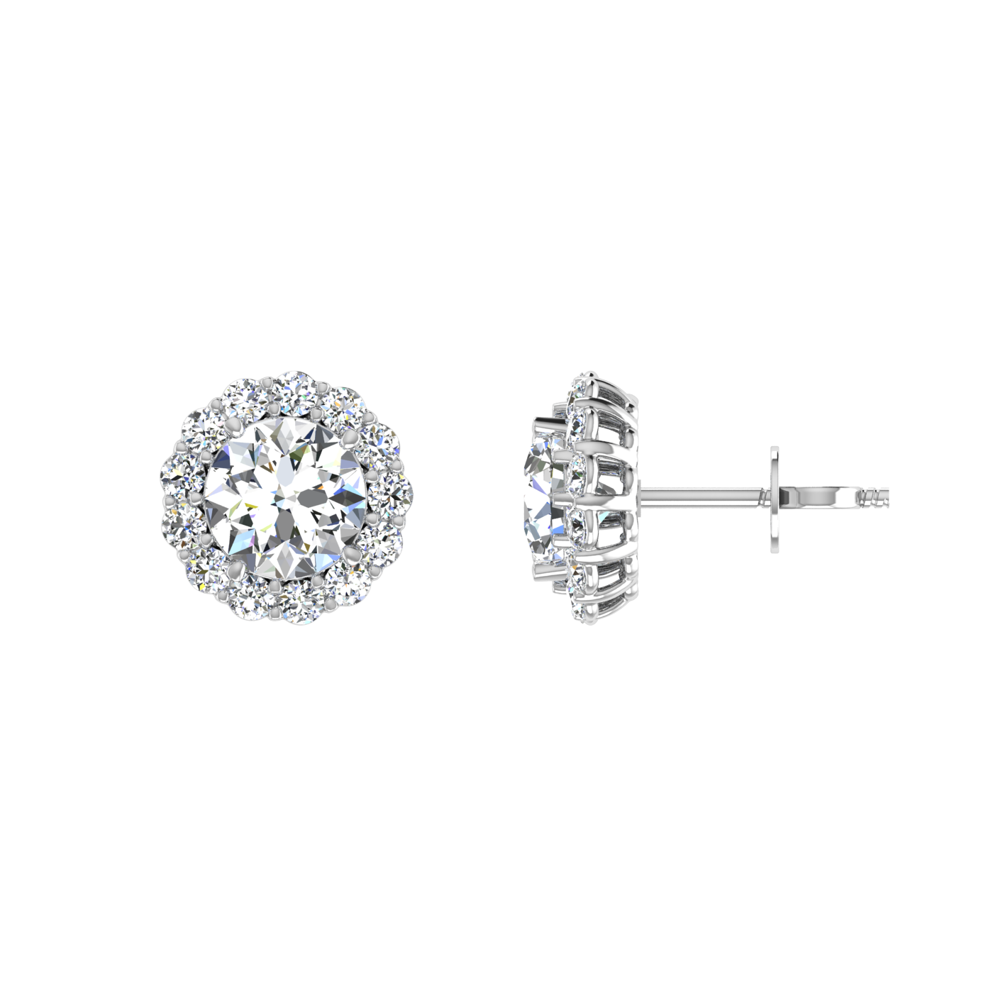 Timeless Solitaire Studs