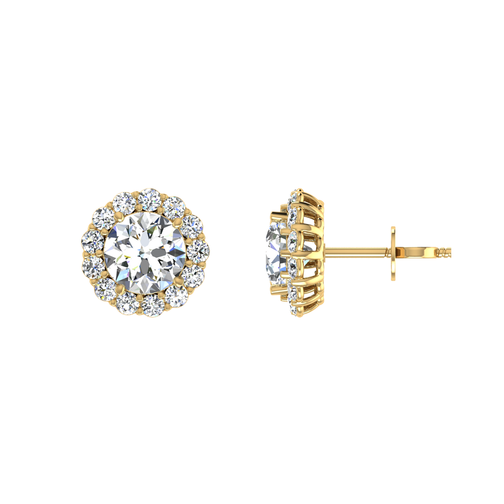 Timeless Solitaire Studs