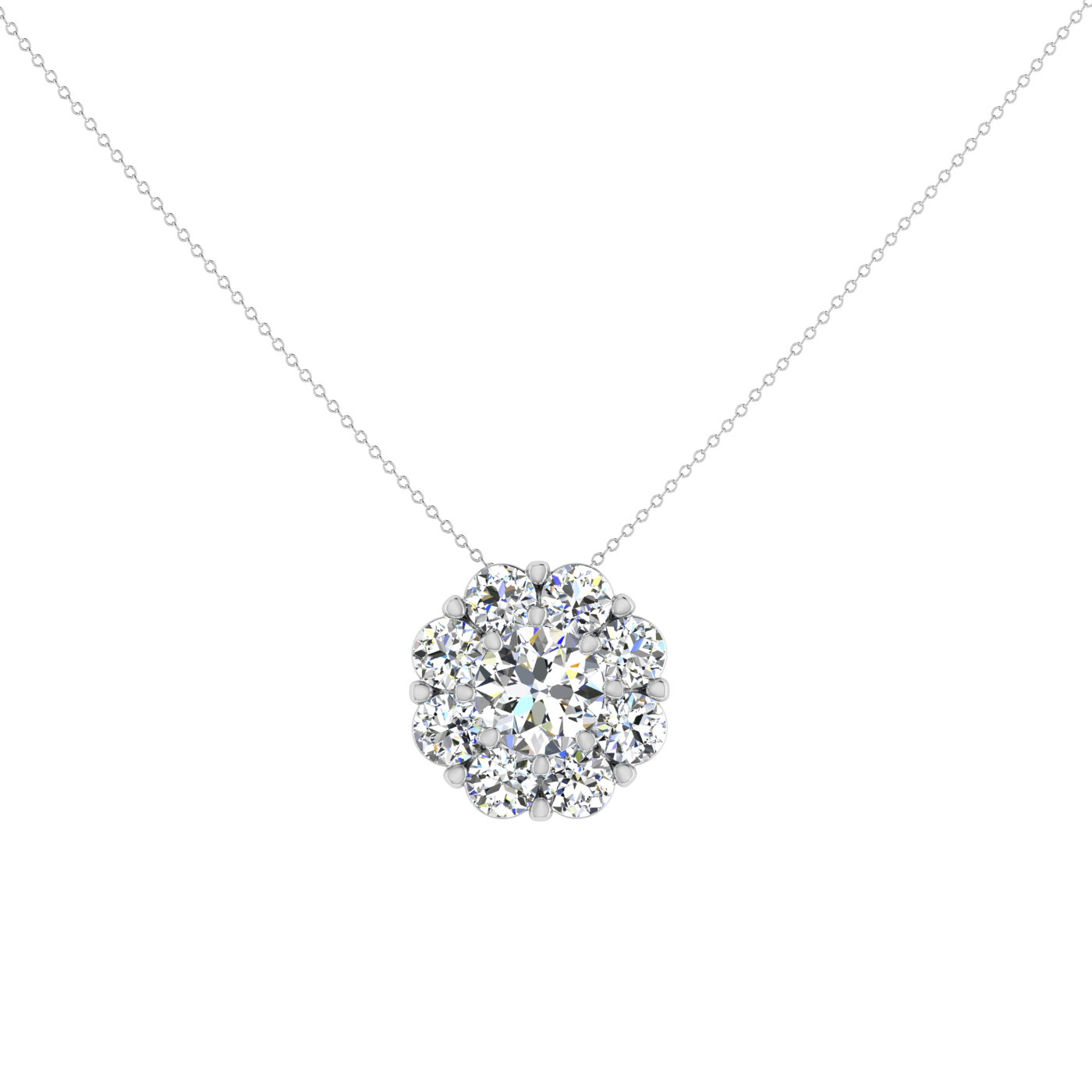 Regal Diamond Pendant