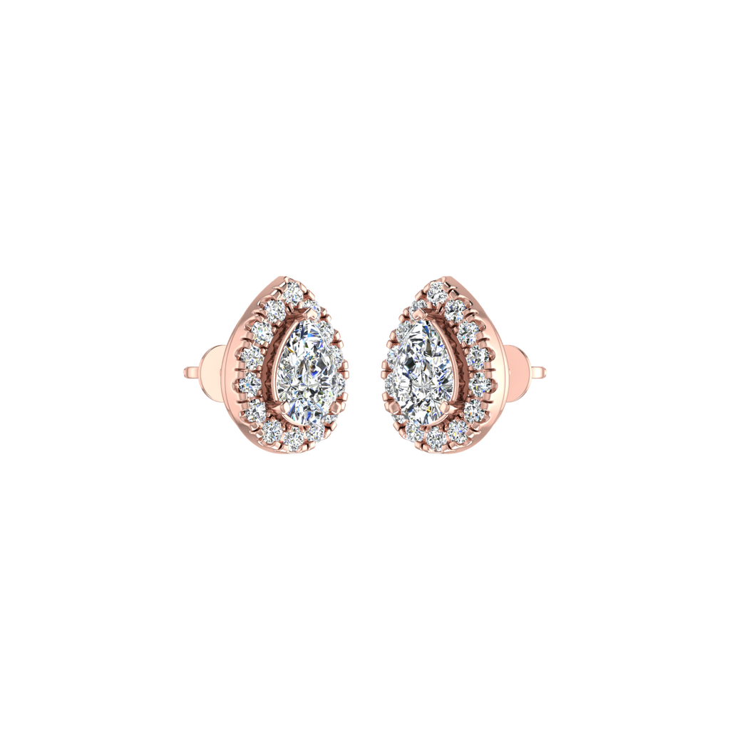 Vintage Solitaire Studs