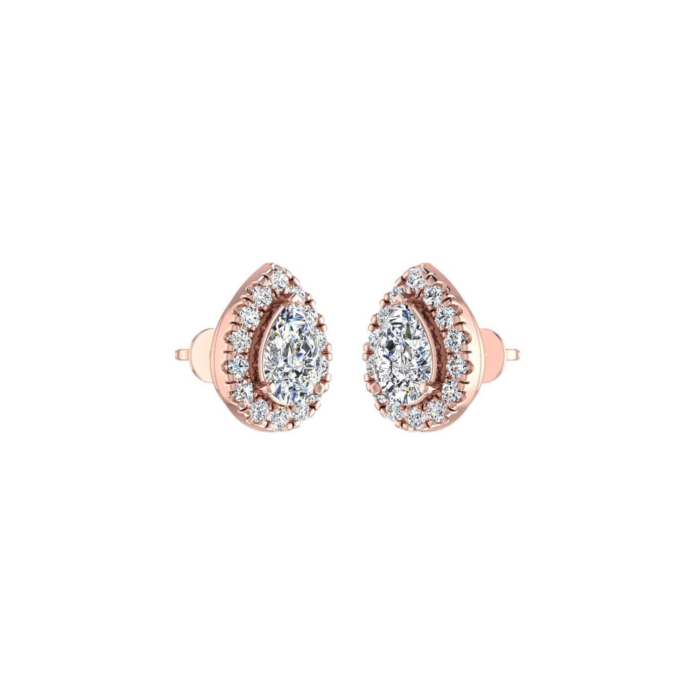 Vintage Solitaire Studs