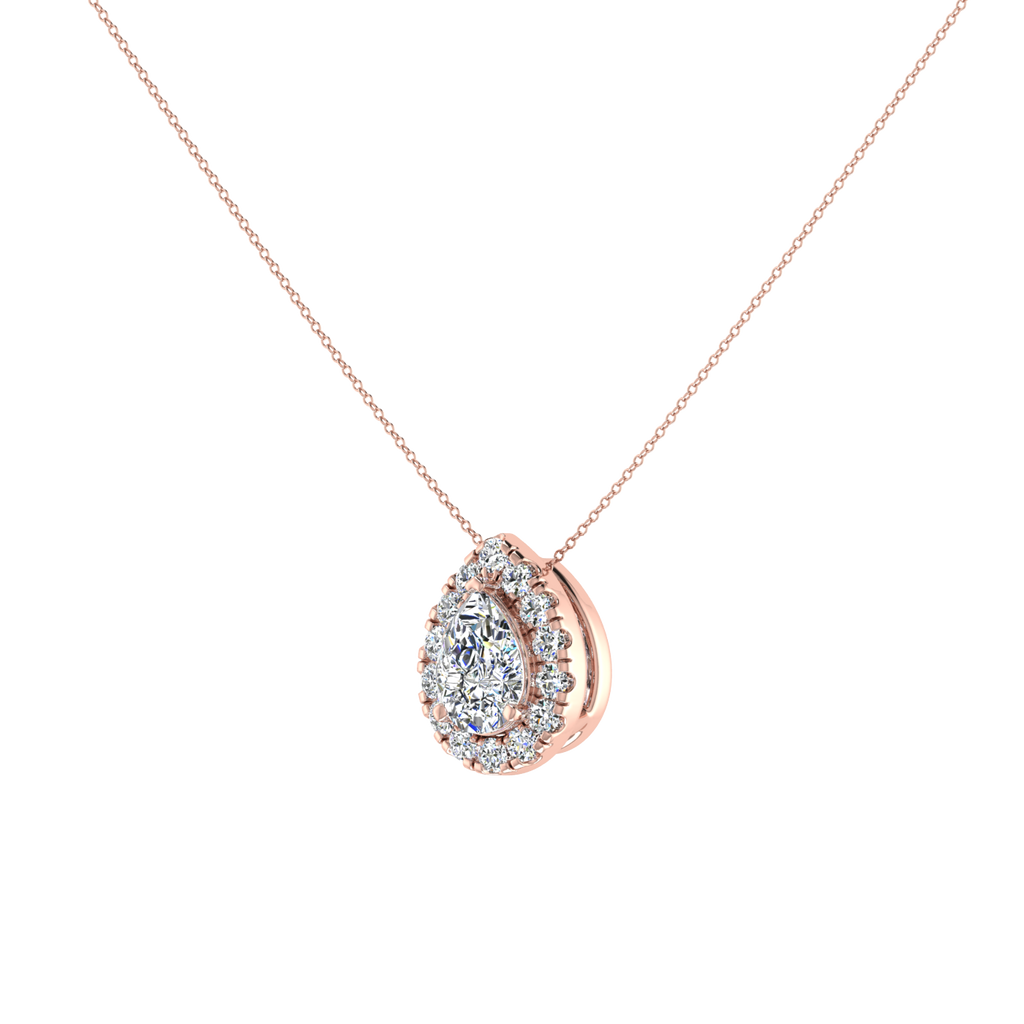 Baroque Diamond Pendant