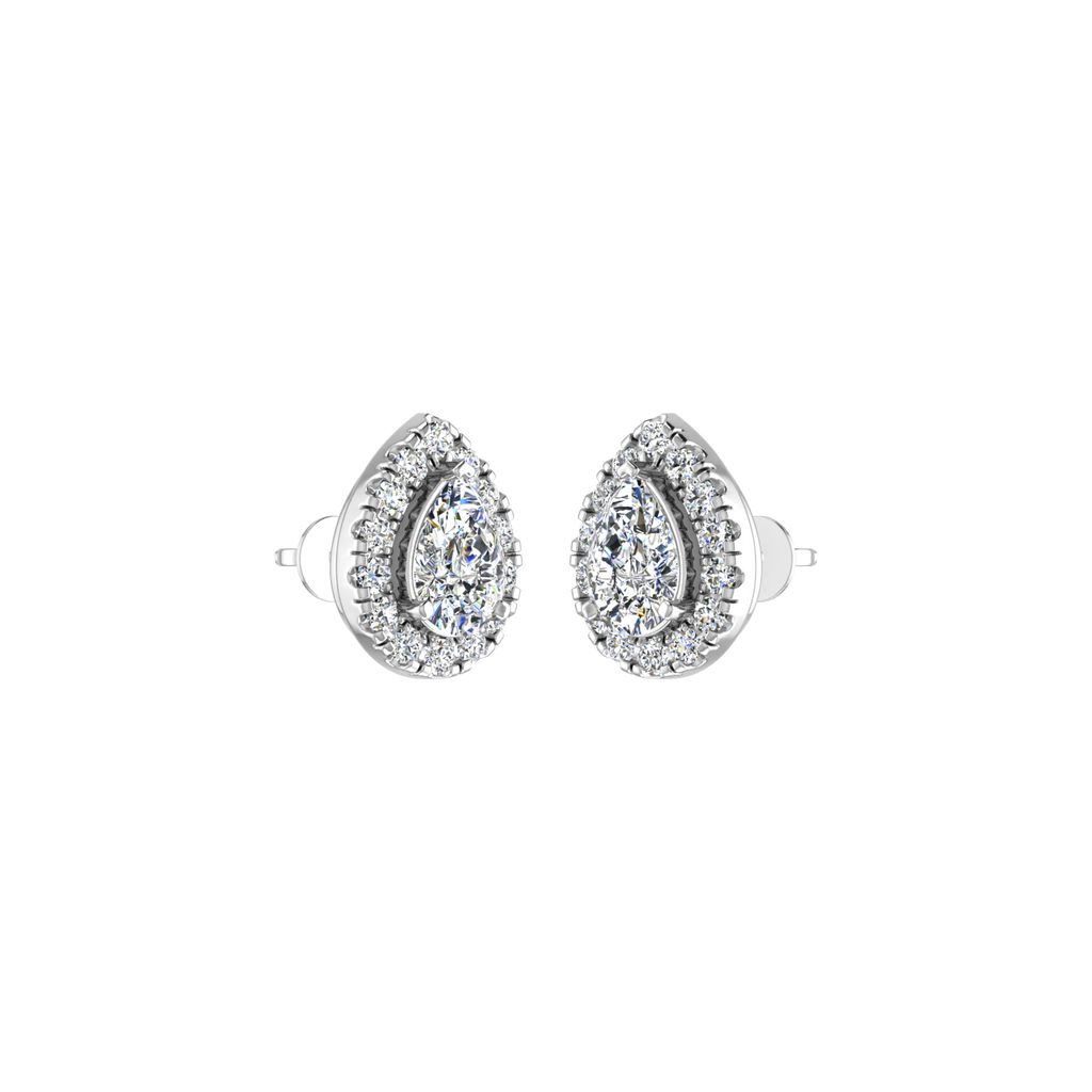 Vintage Solitaire Studs