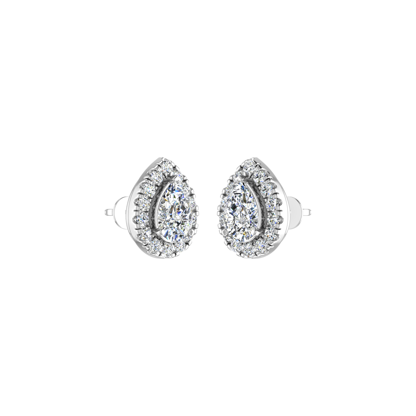 Vintage Solitaire Studs