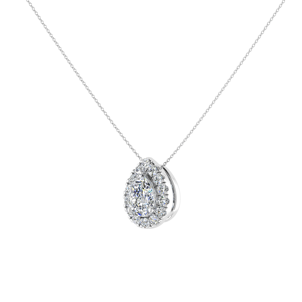Baroque Diamond Pendant