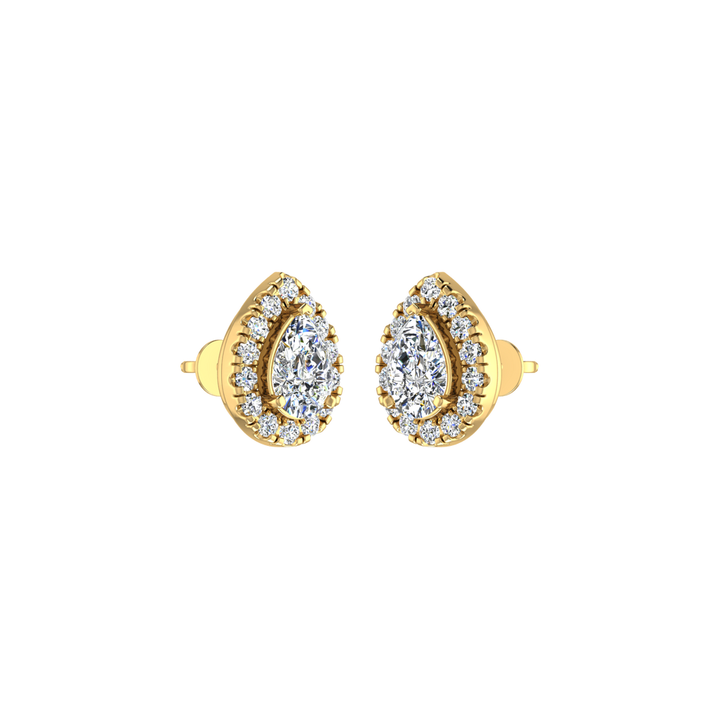 Vintage Solitaire Studs