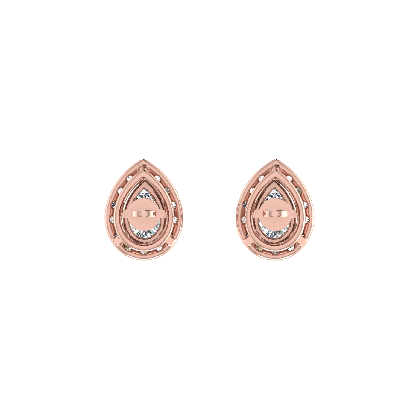 Vintage Solitaire Studs