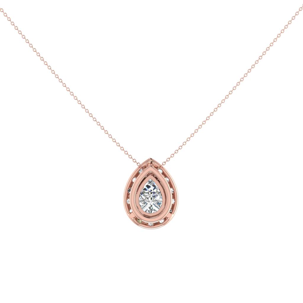 Baroque Diamond Pendant