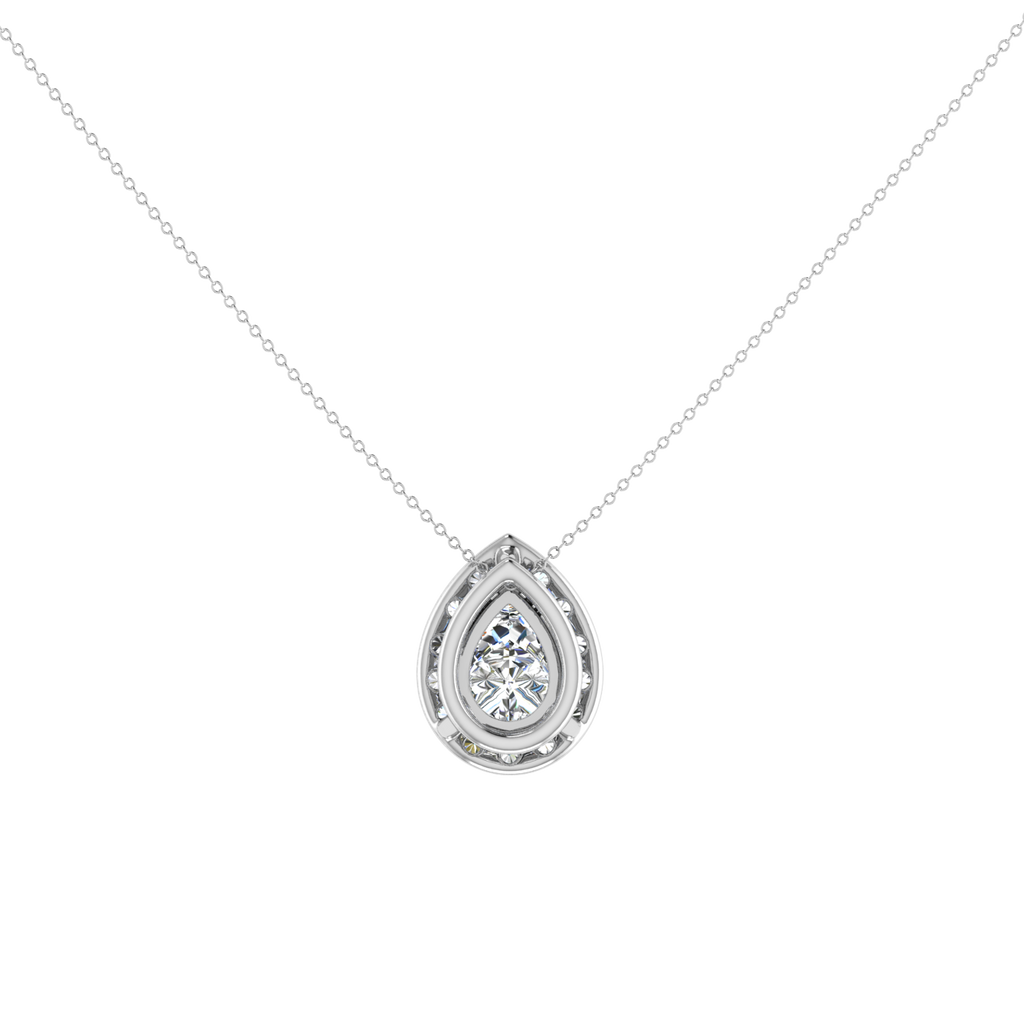 Baroque Diamond Pendant