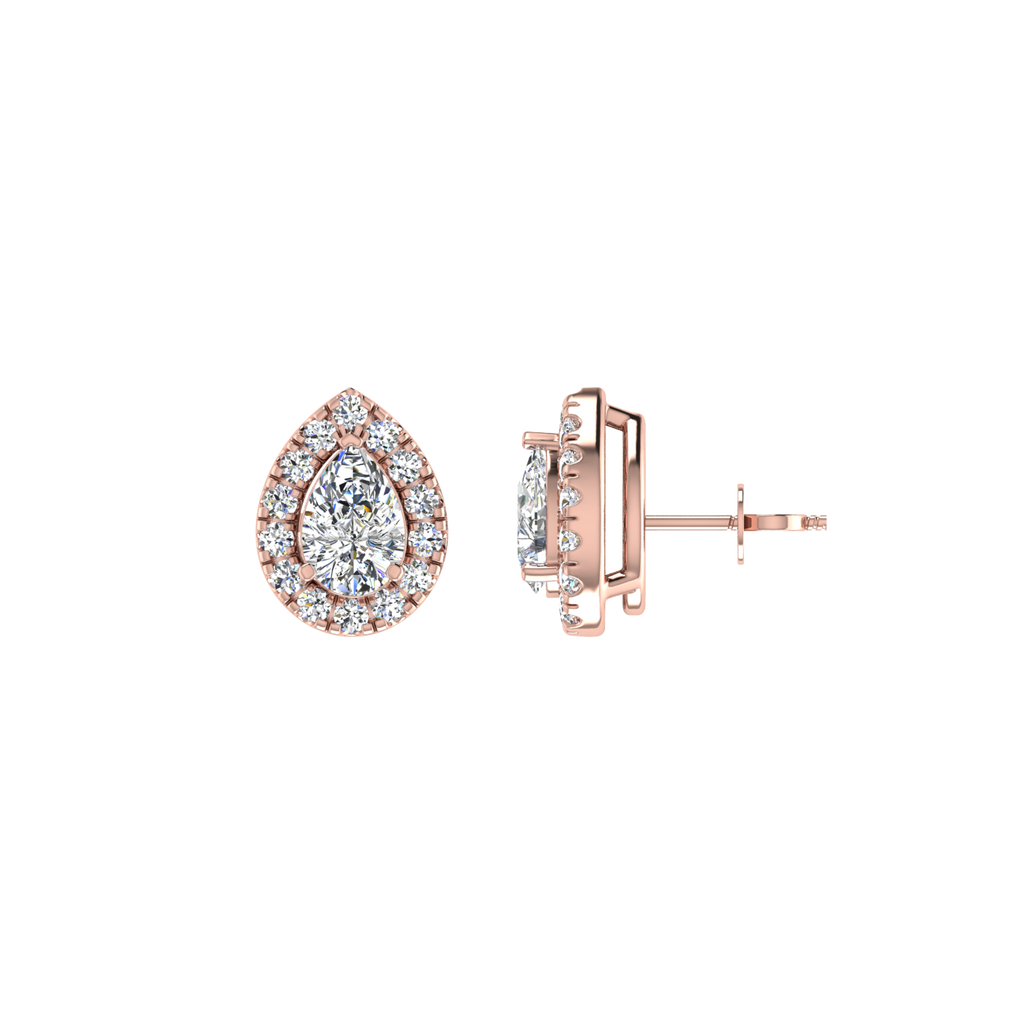 Vintage Solitaire Studs