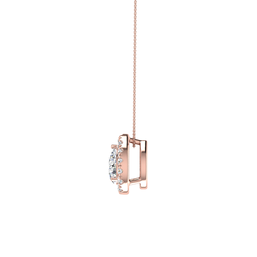 Baroque Diamond Pendant