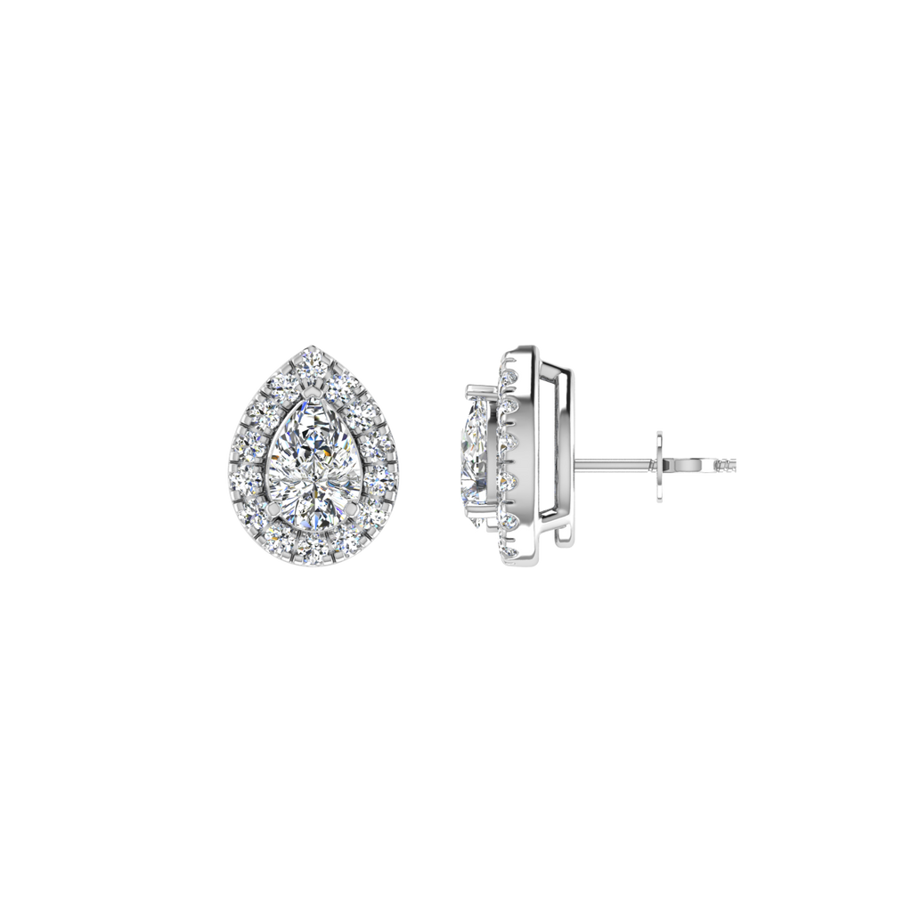 Vintage Solitaire Studs