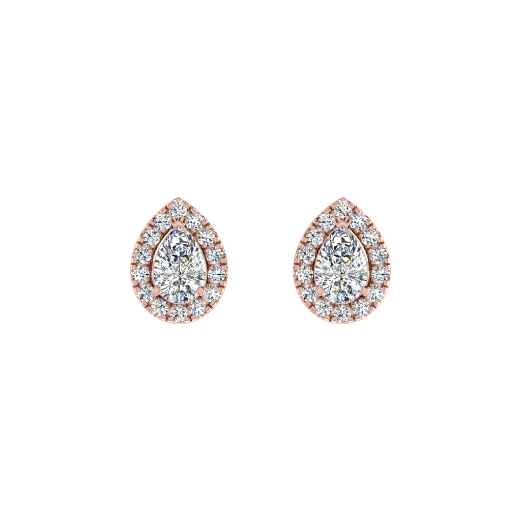 Vintage Solitaire Studs