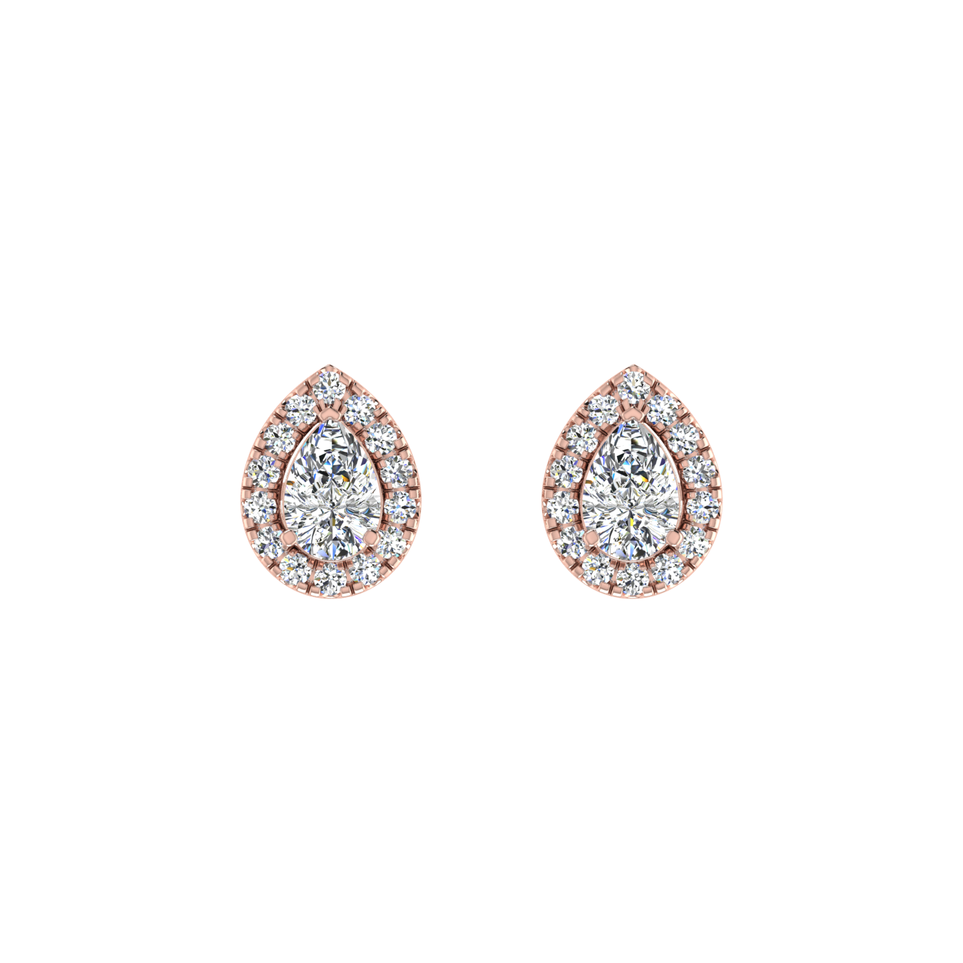 Vintage Solitaire Studs