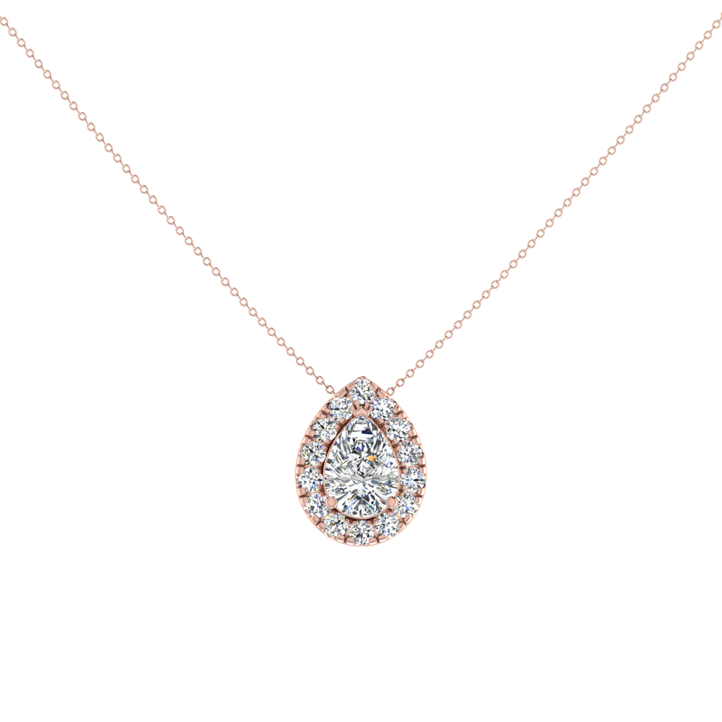 Baroque Diamond Pendant