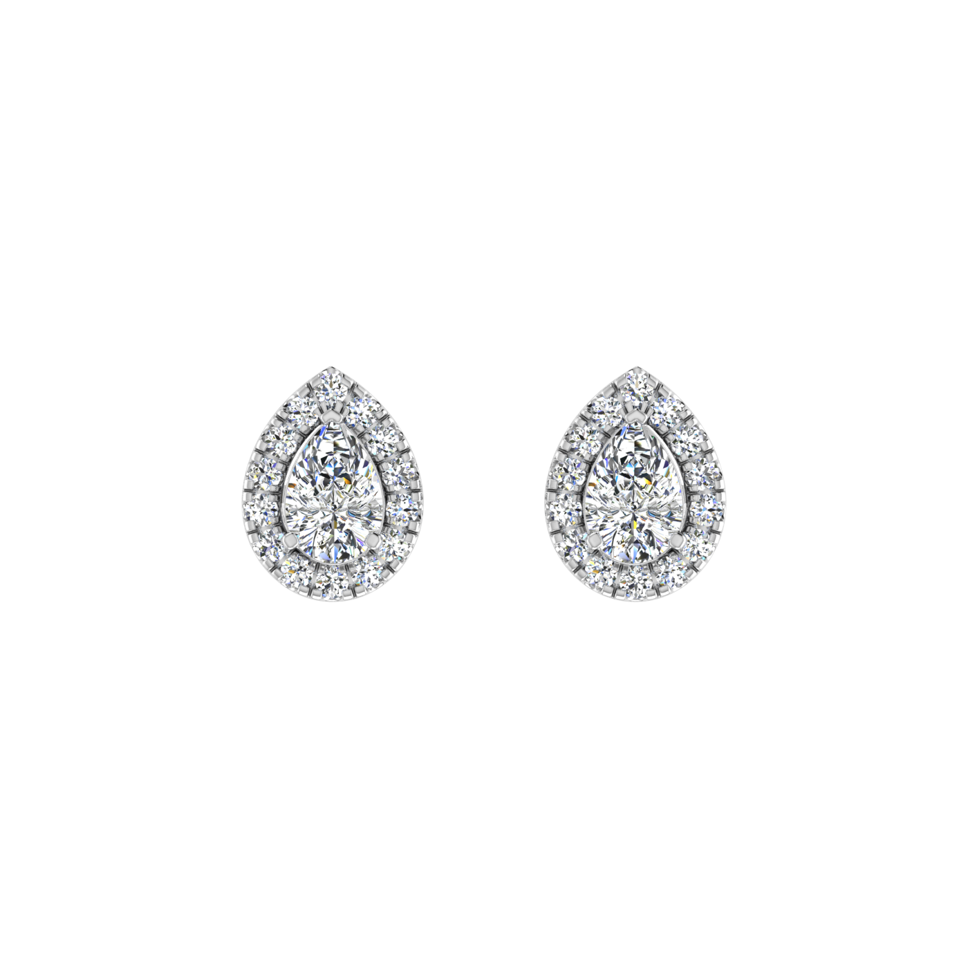 Vintage Solitaire Studs