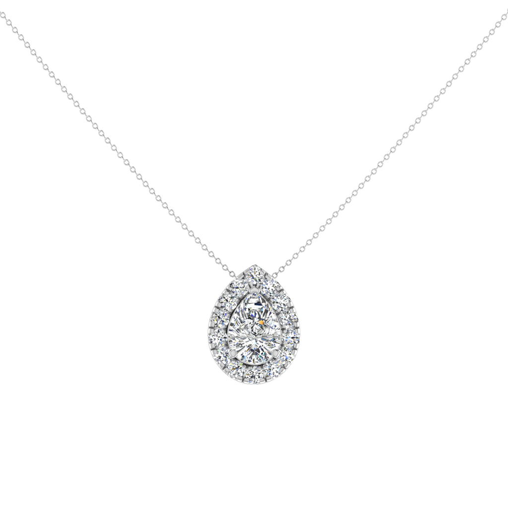 Baroque Diamond Pendant