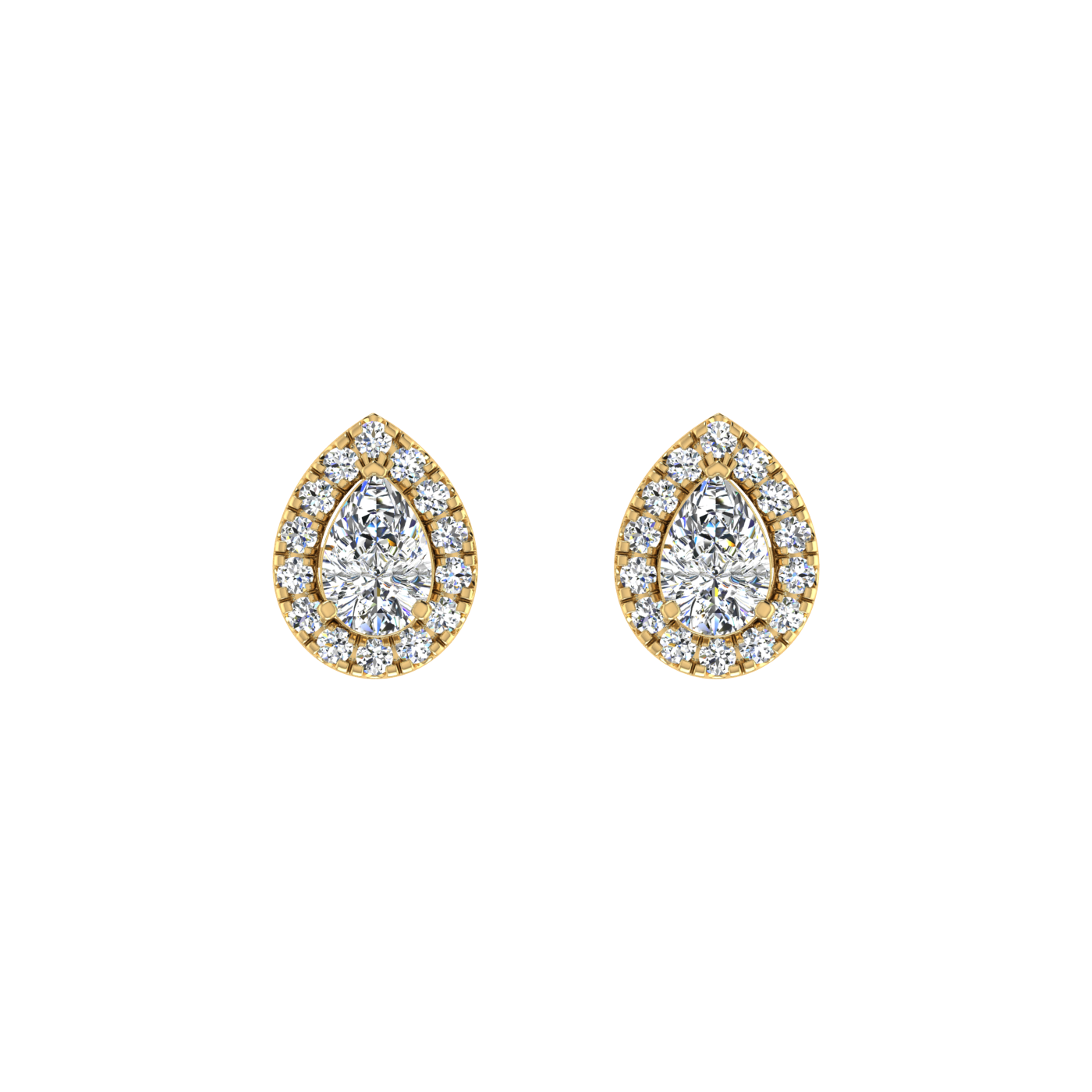 Vintage Solitaire Studs