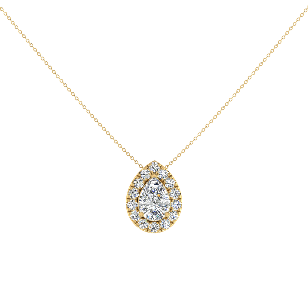 Baroque Diamond Pendant