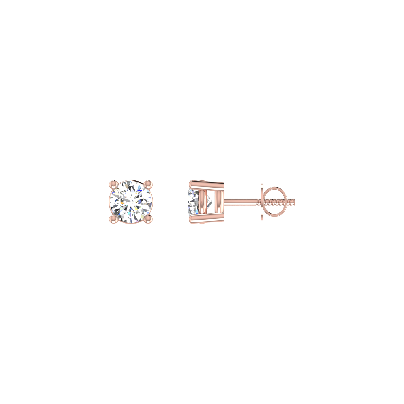 Allure Solitaire Studs