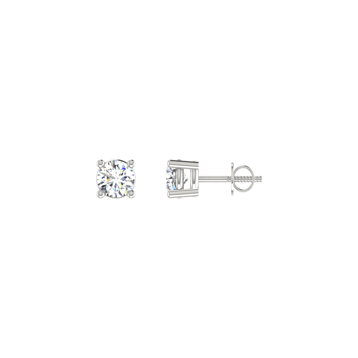 Allure Solitaire Studs