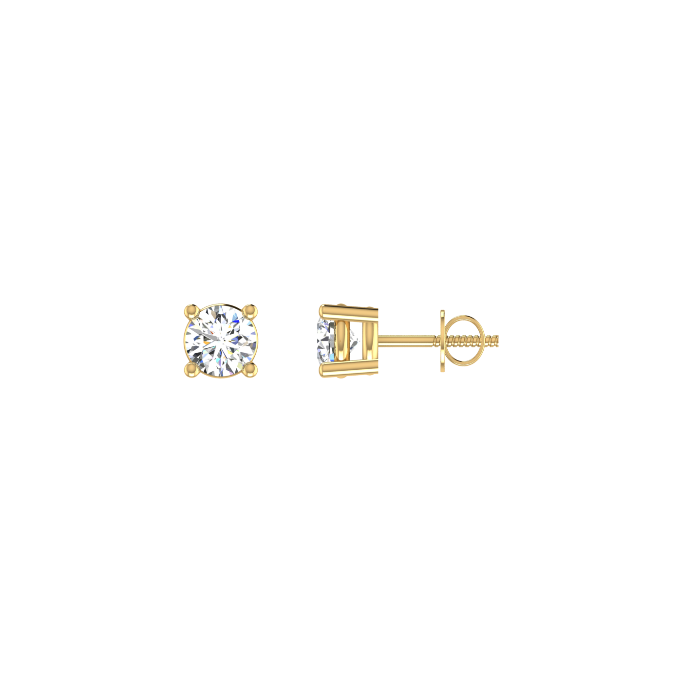 Allure Solitaire Studs