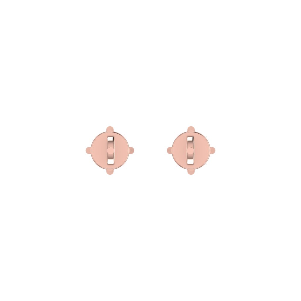 Facet Solitaire Studs