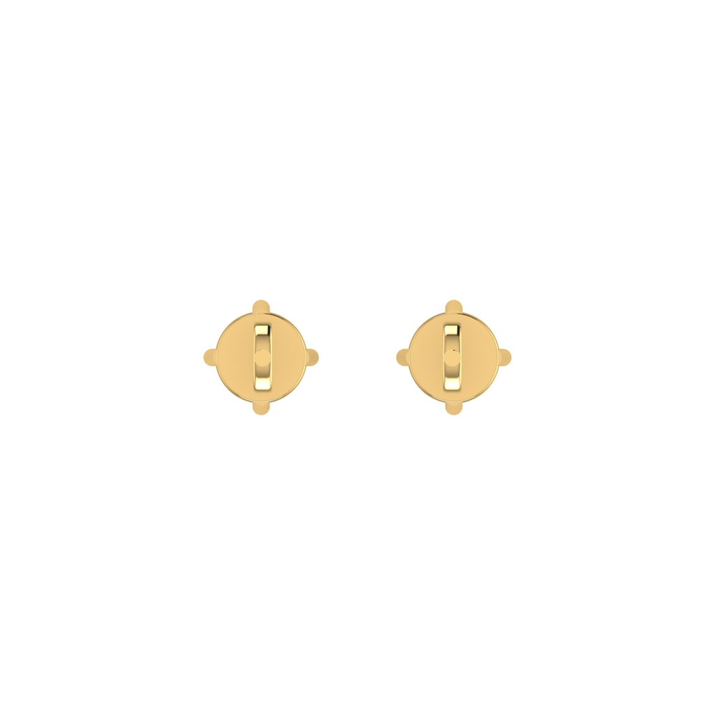 Facet Solitaire Studs