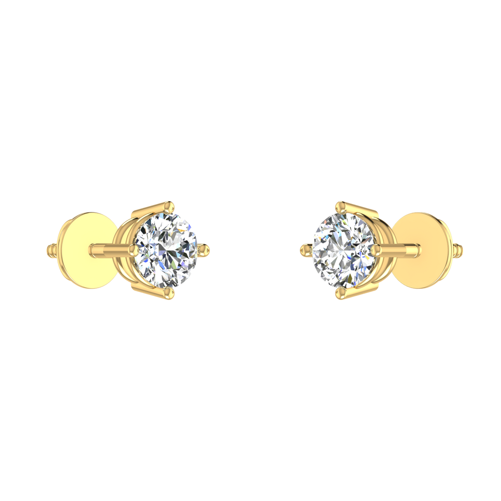 Prism Solitaire Studs