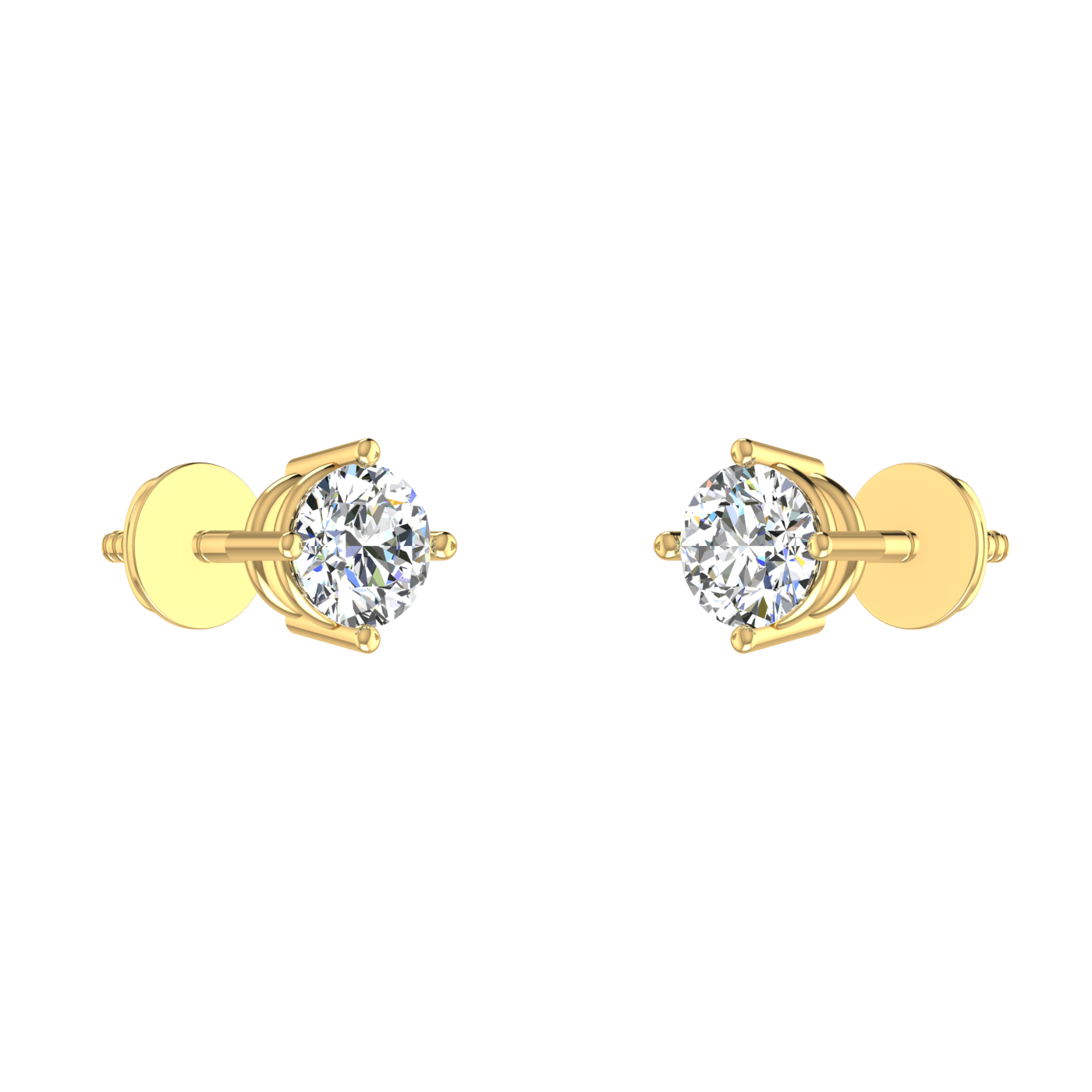 Prism Solitaire Studs