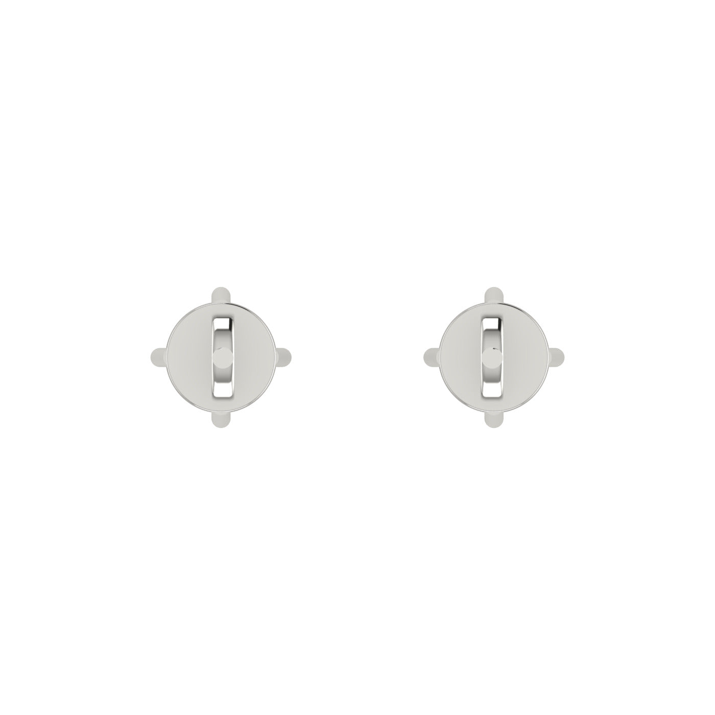Petal Solitaire Studs