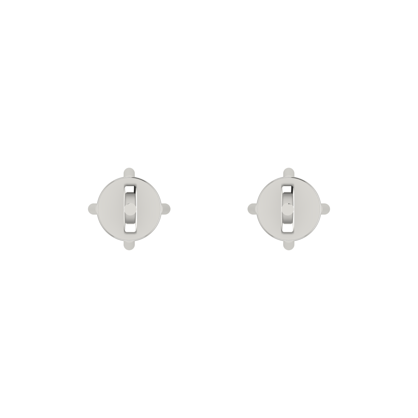 Petal Solitaire Studs