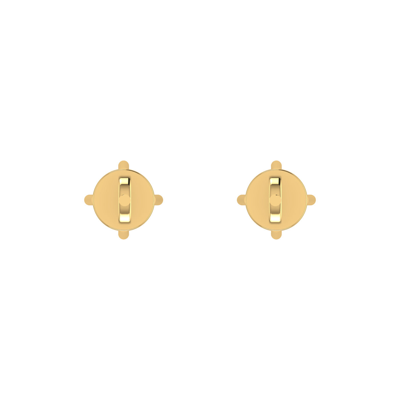 Petal Solitaire Studs