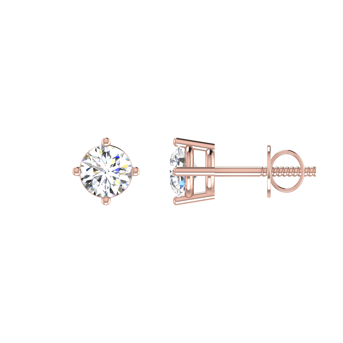 Prism Solitaire Studs