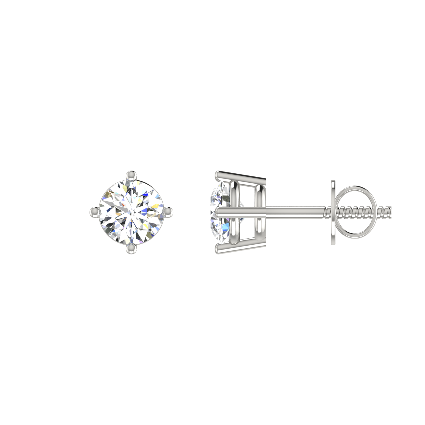 Prism Solitaire Studs