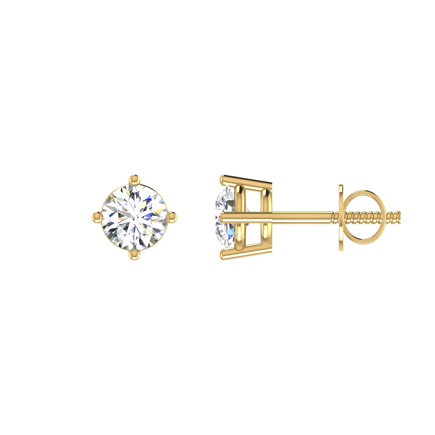 Prism Solitaire Studs