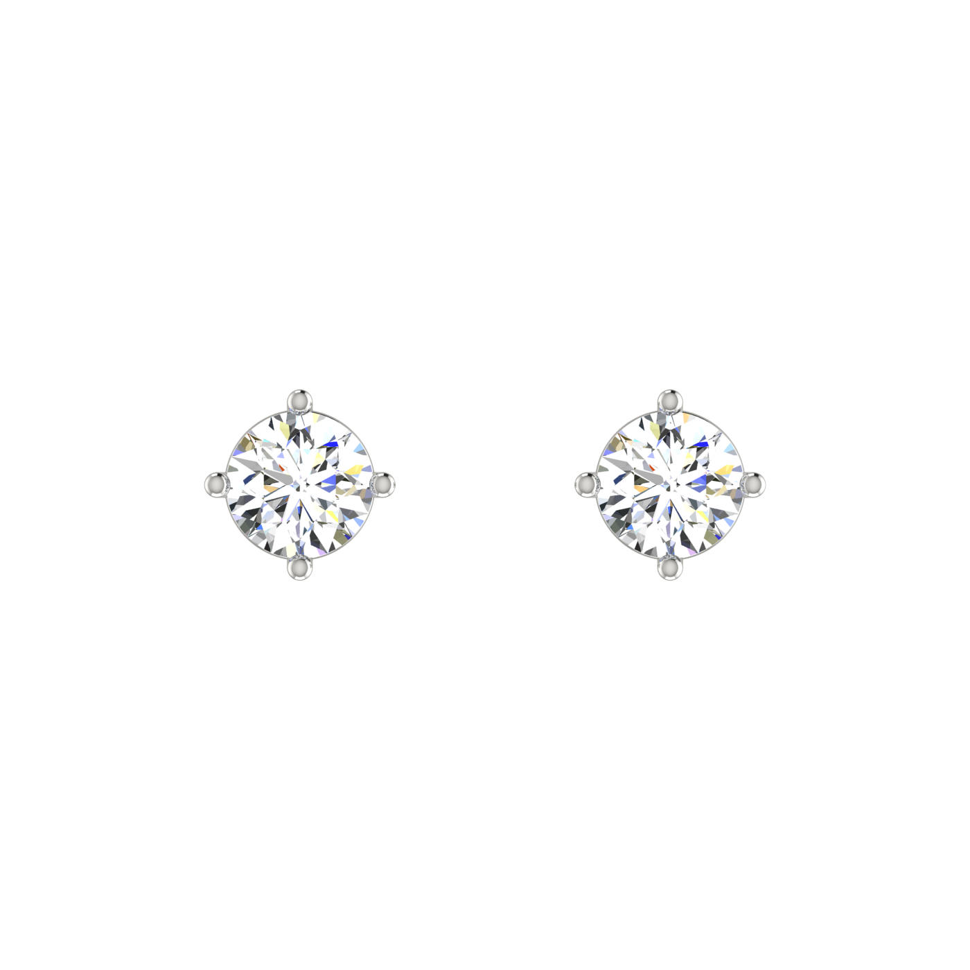 Prism Solitaire Studs